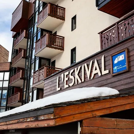 アパート Eskival - Eskival 35m² 4 Pers Centre Station Acces Direct Sur Les Pistes Mae-7608